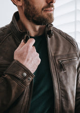 Load image into Gallery viewer, CLIFDEN - Earth Leather Jacket