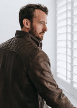 Load image into Gallery viewer, CLIFDEN - Earth Leather Jacket