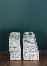 Load image into Gallery viewer, Green Jasper Bookends Set