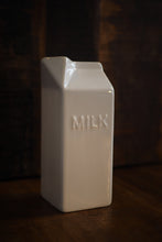 Load image into Gallery viewer, Ceramic Milk Carton Jug
