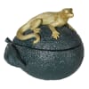 Load image into Gallery viewer, Lizard On Avocado Trinket Box
