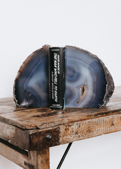 Agate Bookend Set 3