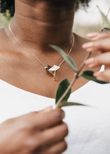 Load image into Gallery viewer, ORIGAMI collection: Gold Crane Necklace
