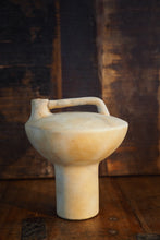 Load image into Gallery viewer, Mid-Century style Cream Vase with Handle
